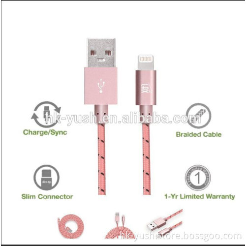MFi certified USB charger cable for iphone 6 IOS8 for iphone cable